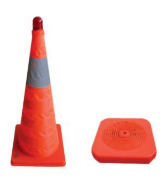 Collapsible Traffic Cone — product photograph