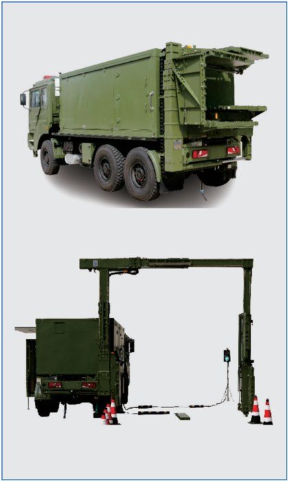 Z7PVMD02-A Rapid Vehicle and Personnel Radiation Screening Station