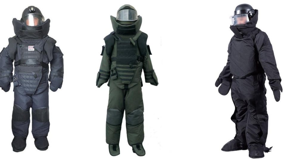 EOD and search protective suit series