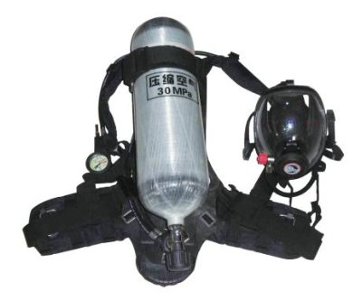 Positive-pressure breathing apparatus