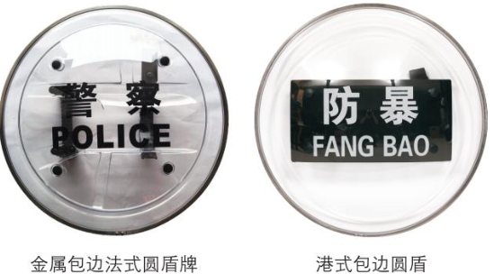 Round riot shield series