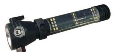 Solar Rescue Flashlight — product photograph