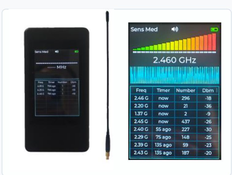 WS-NFWSD12 P — Near-field wireless signal detector