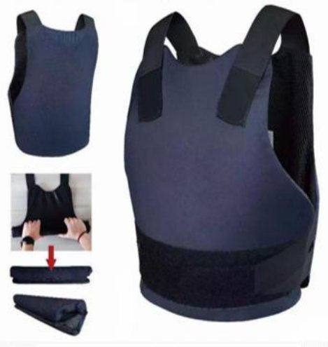 Flexible protective vest