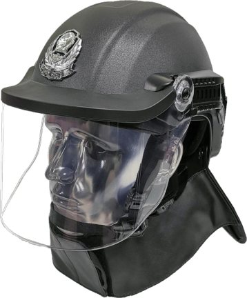 Lightweight protective helmet