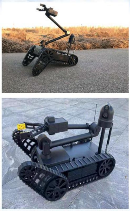 Remote hazardous-object handling robot